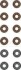 Комплект сальників клапану TOYOTA 1E, 1E-L, 2E-E 84-96 125278201