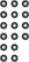 Комплект сальників клапану TOYOTA 1KD-FTV, 2KD-FTV 01- 125345702