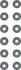 Комплект сальників клапану Hyundai Getz 1,3, Accent 1,3 2000-2005 125367802