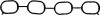 Прокладка впускного колектора TOYOTA Avensis,Corolla,RAV4,Auris 1,4-1,8 98-08 715310400