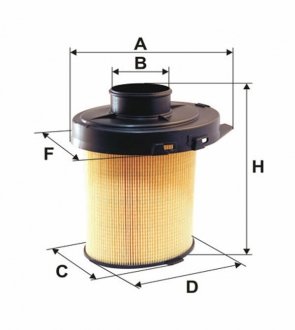 Фільтр повітряний CITROEN, PEUGEOT (WIX-Filtron) /AK246 WIX FILTERS WA6033