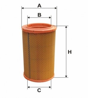 Фільтр повітряний CITROEN (WIX-Filtron) /AR275 WIX FILTERS WA6456 (фото 1)