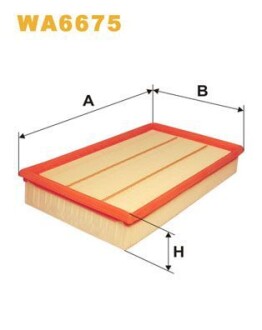 Фільтр повітряний FORD Transit (WIX-Filtron UA) /AP023/3 WIX FILTERS WA6675