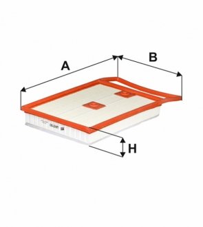 Фільтр повітряний SKODA FABIA 1.4 TDI, VW POLO V 1.4 TDI 14- (WIX-FILTERS) WIX FILTERS WA9780
