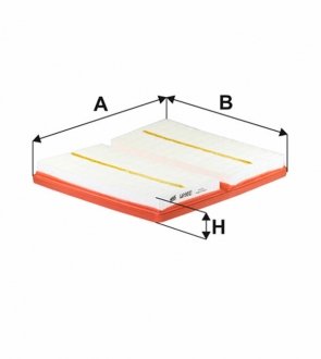 Фільтр повітряний VAG 1.0 TSI 17- (WIX-FILTERS) WIX FILTERS WA9811