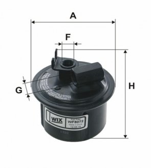 Фільтр палива WIX FILTERS WF8072