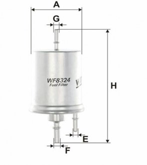 Фільтр топл. Audi (WIX-Filtron) / PP836 / 5 WIX FILTERS WF8324