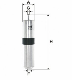 Фільтр палив.(WIX-Filtron) WIX FILTERS WF8446