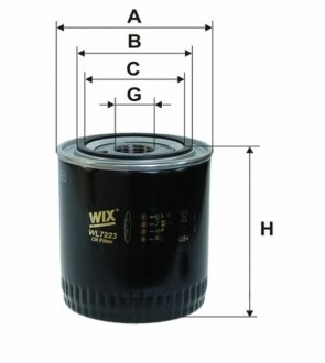 Фільтр масляний (Wix-Filtron) WIX FILTERS WL7223