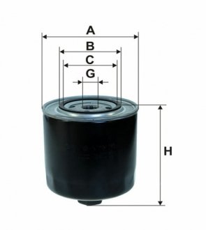 Фільтр масляний Audi (WIX-Filtron) /OP525/5 WIX FILTERS WL7277