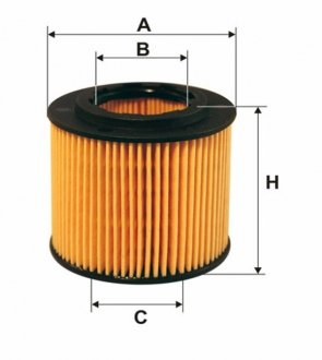 Фильтр масляный двигателя SKODA FABIA /OE671 (WIX-Filtron) WIX FILTERS WL7318