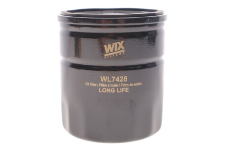 Фільтр масляний DAEWOO LANOS, ZAZ SENS 1.5 97- (WIX-FILTERS) WIX FILTERS WL7428