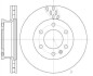 Диск тормозной перед. (пр-во Remsa) (кратно 2 шт.) MB Sprinter II VW Crafter (D61034.10) WOKING