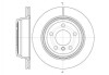 Диск гальмівний задній (кратно 2) (вир-во Remsa) BMW 3F30 (D61453.10) WOKING D6145310