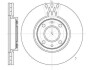 Гальмівний диск (передній) ALFA ROMEO MITO /CITROËN NEMO/FIAT 500/ DOBLO/PANDA/FIORINO /LANCIA YPSIL D6443.10