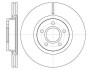 Диск гальмівний передній (кратно 2) (вир-во Remsa) Ford Kuga I II / Focus II III / Connect II / RR Evogue (D6711.10) WOKING D671110