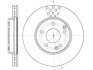 Гальмівний диск перед. W203/W208/W209/W202 (93-11) D6751.10