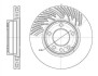 Диск тормозной Porsche Cayenne I / VW Touareg I II / перед прав (D6773.10) WOKIN D677310