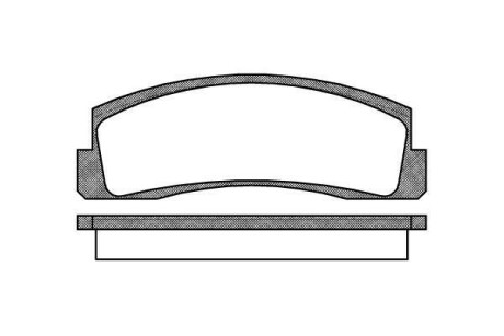 Гальмівні колодки перед. Niva (76-21) WOKING P0033.00