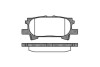 Гальмівні колодки зад. Lexus RX 03-08 (sumitomo) P11403.00