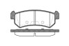 Гальмівні колодки зад. Chevrolet Lacetti 05- (akebono) P11483.00