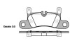 Колодки гальмівні P12793.20