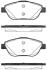 Колодки тормозные P12923.10