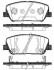 Колодки гальмівні P12983.02