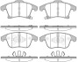 Гальмівні колодки передні з датчиком зносу FORD GALAXY III/MONDEO/S-MAX 1.0-2.5 14- P13493.22