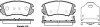 Гальмівні колодки перед KIA Magentis/HYUNDAI SONATA/TUCSON 2.0 - 2.7  05- P8533.22