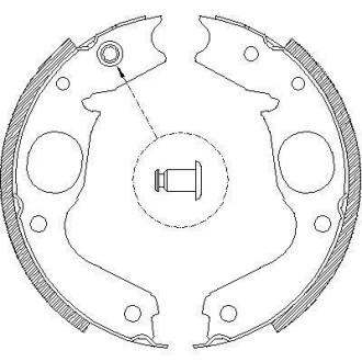 Колодки тормозные WOKING Z4148.00