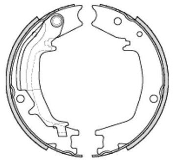 Колодки тормозные WOKING Z4235.00