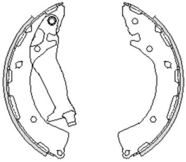 Колодки тормозные WOKING Z4248.00