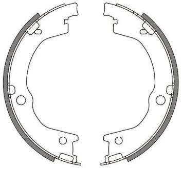 Колодки тормозные WOKING Z4644.00