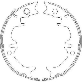 Колодки тормозные WOKING Z4731.00