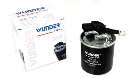 Фільтр паливний WUNDER WB 722