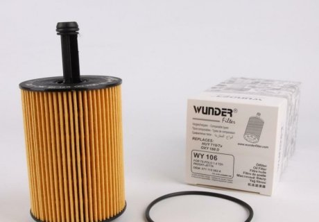 Фільтр масляний WUNDER WY 106 (фото 1)