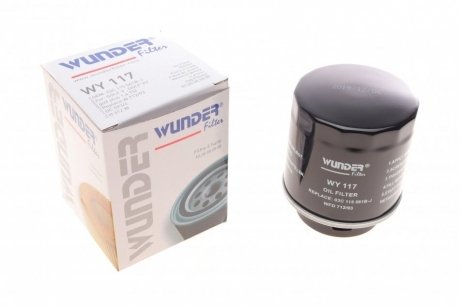 Фільтр масляний WUNDER WY 117