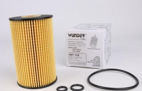 Фільтр масляний WUNDER WY 118 (фото 1)