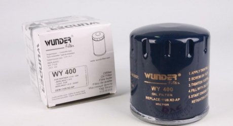 Фільтр масляний WUNDER WY 400 (фото 1)