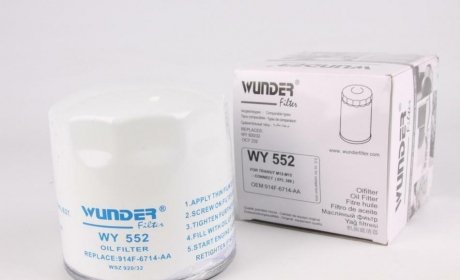 Фільтр масляний WUNDER WY 552