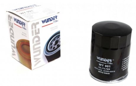 Фільтр масляний WUNDER WY 901 (фото 1)