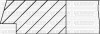 Комплект поршневих кілець (84,00/STD) (3,0/2,0/3,0) BMW E87 118d, E90 338d YENMAK 91-09629-000 (фото 2)