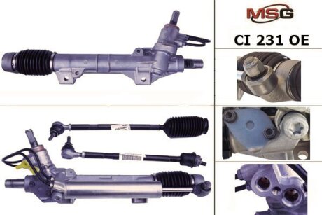 Фото рульова рейка з ГУР нова Peugeot Partner 96-08, Citroen Berlingo 96-08 ZF CI231OEM Рульова рейка з ГУР нова Peugeot Partner 96-08, Citroen Berlingo 96-08 ZF CI231OEM