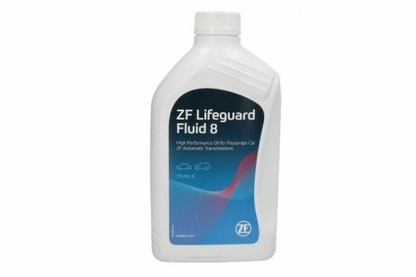 Масло трансмисионное LIFEGUARDFLUID 8 - 1л ZF S671.090.312