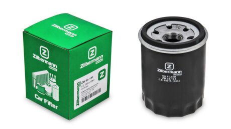 Фото 1 - фильтр масляный Zilbermann 03-101 Фильтр масляный Zilbermann 03-101 (фото 1)