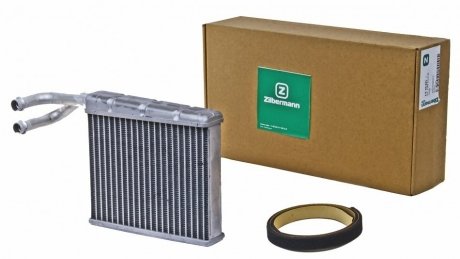 Фото 1 - радиатор печки Zilbermann 04-841 Радиатор печки Zilbermann 04-841 (фото 1)