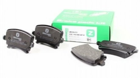 Фото 1 - колодки гальмівні Zilbermann 08-013 Колодки гальмівні Zilbermann 08-013 (фото 1)