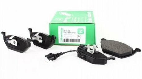 Фото 1 - колодки гальмівні Zilbermann 08-033 Колодки гальмівні Zilbermann 08-033 (фото 1)