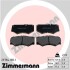 Колодки гальмівні дискові, к-кт ZIMMERMANN 29784.180.1 (фото 2)